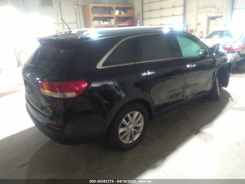 2018 KIA SORENTO LX V6 - 5XYPGDA56JG340101