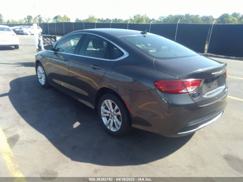 2017 CHRYSLER 200 LIMITED PLATINUM - 1C3CCCAB1HN508731