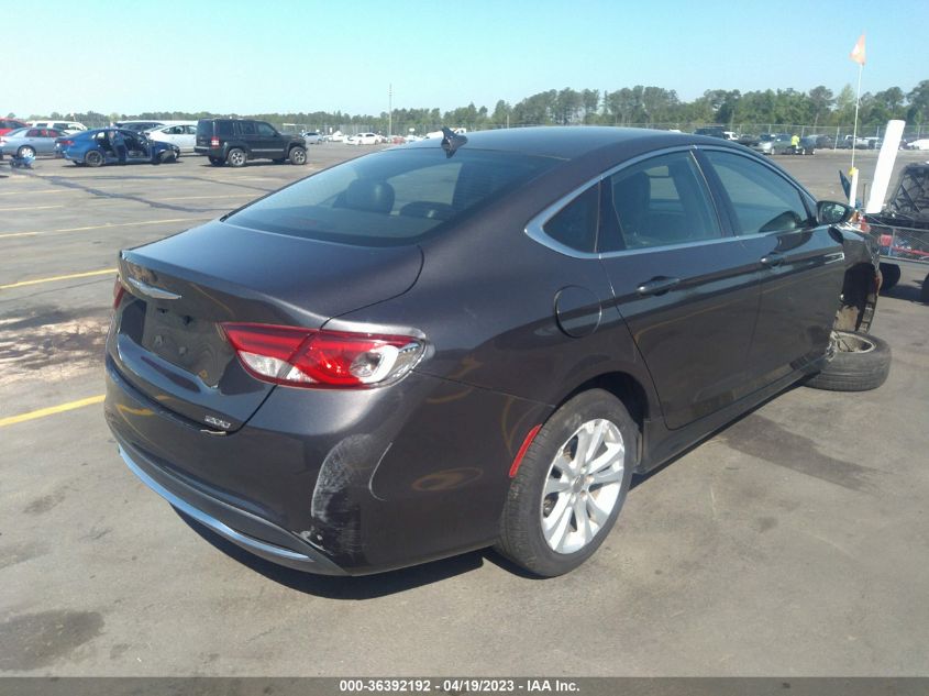 2017 CHRYSLER 200 LIMITED PLATINUM - 1C3CCCAB1HN508731