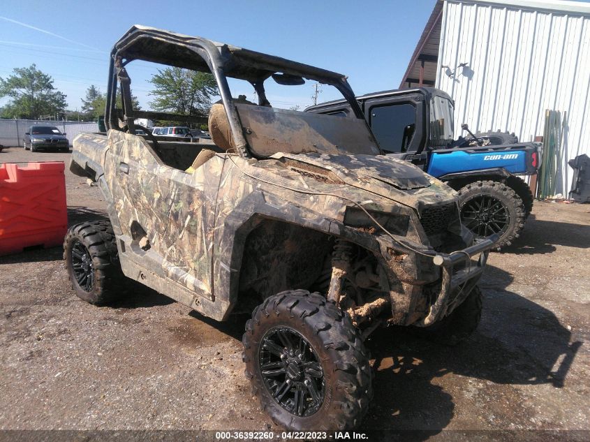 2018 POLARIS GENERAL 1000 EPS HUNTER/LTD ED - 3NSRGU995JH209252