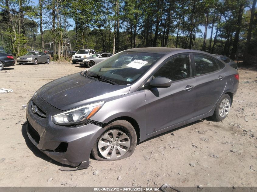 2016 HYUNDAI ACCENT SE - KMHCT4AE9GU990859