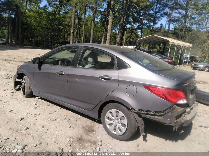 2016 HYUNDAI ACCENT SE - KMHCT4AE9GU990859