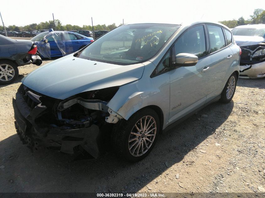 2014 FORD C-MAX HYBRID SE - 1FADP5AUXEL500450