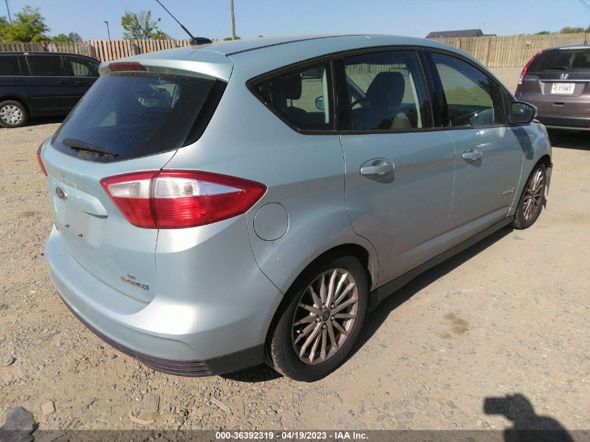 2014 FORD C-MAX HYBRID SE - 1FADP5AUXEL500450