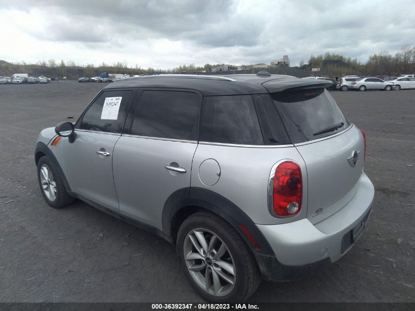 2013 MINI COOPER COUNTRYMAN - WMWZB3C53DWM08907