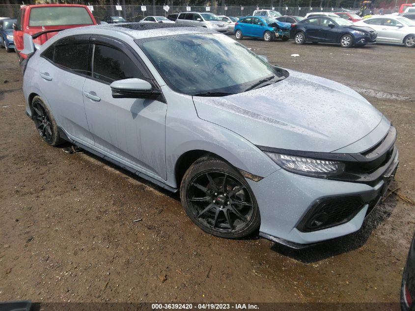 2019 HONDA CIVIC HATCHBACK SPORT TOURING - SHHFK7H92KU405151