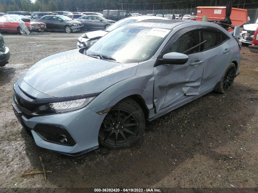 2019 HONDA CIVIC HATCHBACK SPORT TOURING - SHHFK7H92KU405151