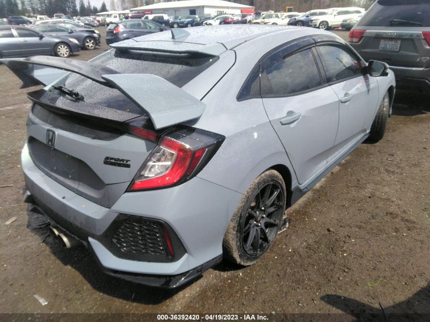 2019 HONDA CIVIC HATCHBACK SPORT TOURING - SHHFK7H92KU405151
