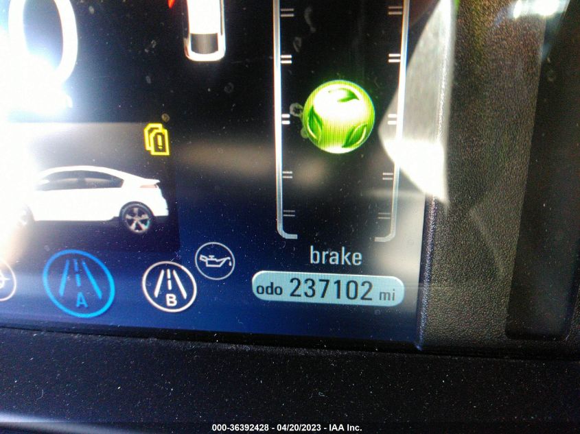 2013 CHEVROLET VOLT - 1G1RF6E48DU114999
