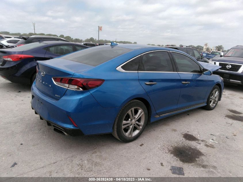 2018 HYUNDAI SONATA SPORT - 5NPE34AF0JH644349