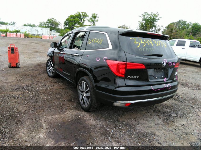 2016 HONDA PILOT ELITE - 5FNYF6H05GB049439