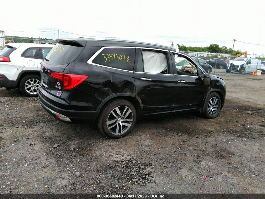 2016 HONDA PILOT ELITE - 5FNYF6H05GB049439