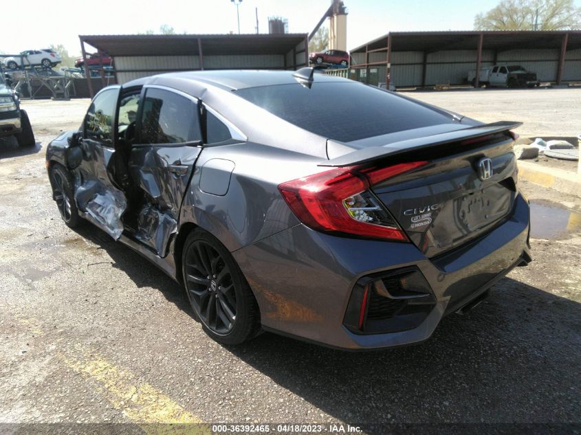 2020 HONDA CIVIC SI SEDAN - 2HGFC1E51LH706519