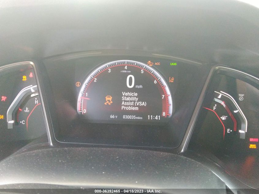 2020 HONDA CIVIC SI SEDAN - 2HGFC1E51LH706519