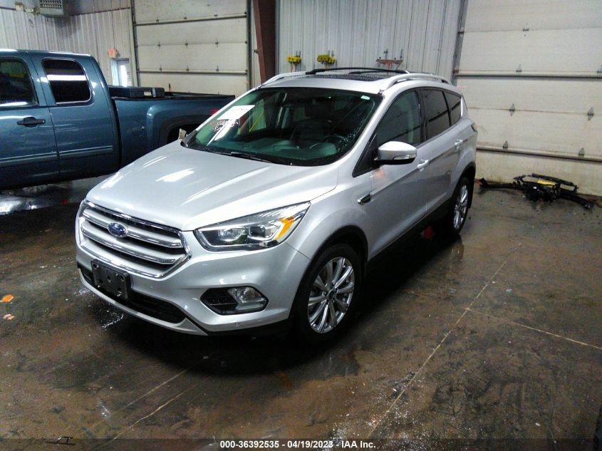 2017 FORD ESCAPE TITANIUM - 1FMCU9J96HUA13970