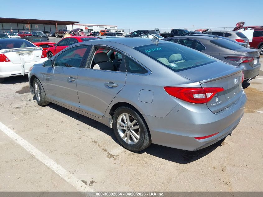 2015 HYUNDAI SONATA 2.4L SE - 5NPE24AF1FH066949