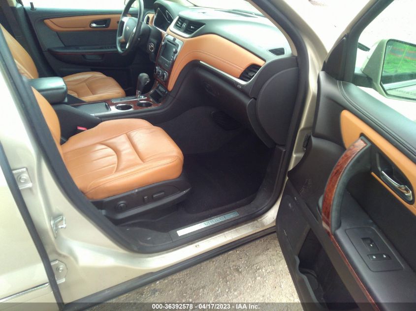 2013 CHEVROLET TRAVERSE LTZ - 1GNKVLKD5DJ148275