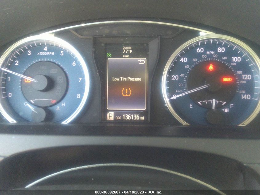2016 TOYOTA CAMRY XLE/SE/LE/XSE - 4T1BF1FK8GU254866