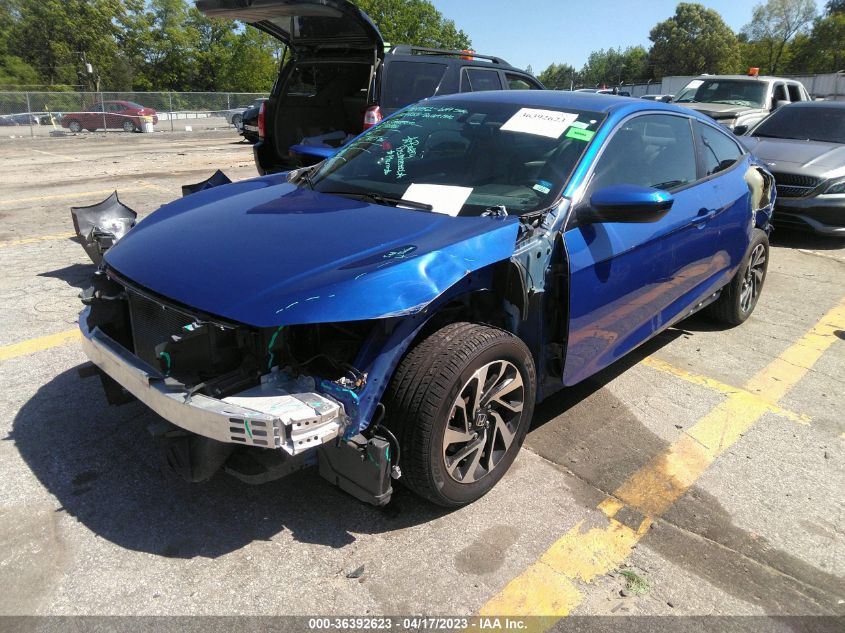 2018 HONDA CIVIC COUPE LX-P - 2HGFC4B07JH300073