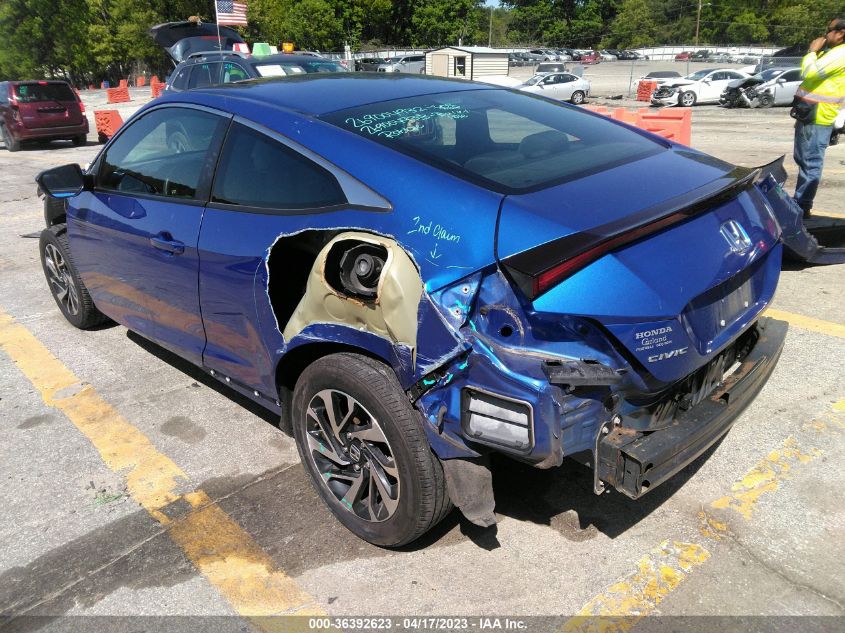 2018 HONDA CIVIC COUPE LX-P - 2HGFC4B07JH300073