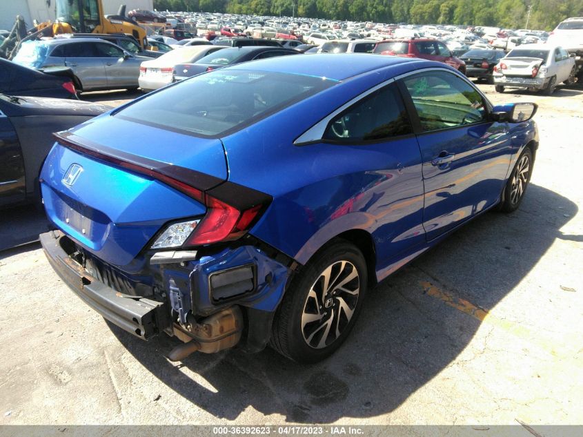 2018 HONDA CIVIC COUPE LX-P - 2HGFC4B07JH300073