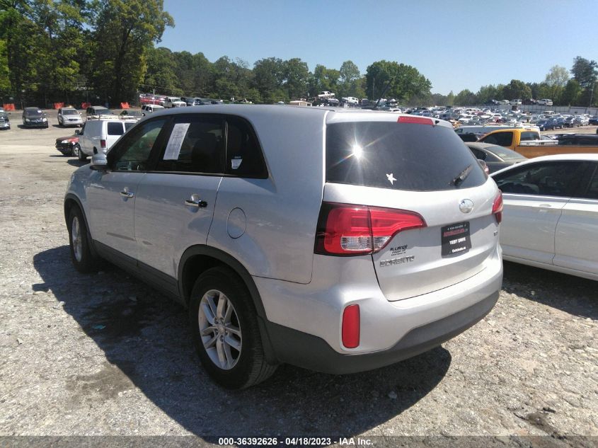 2015 KIA SORENTO LX - 5XYKT3A65FG559678