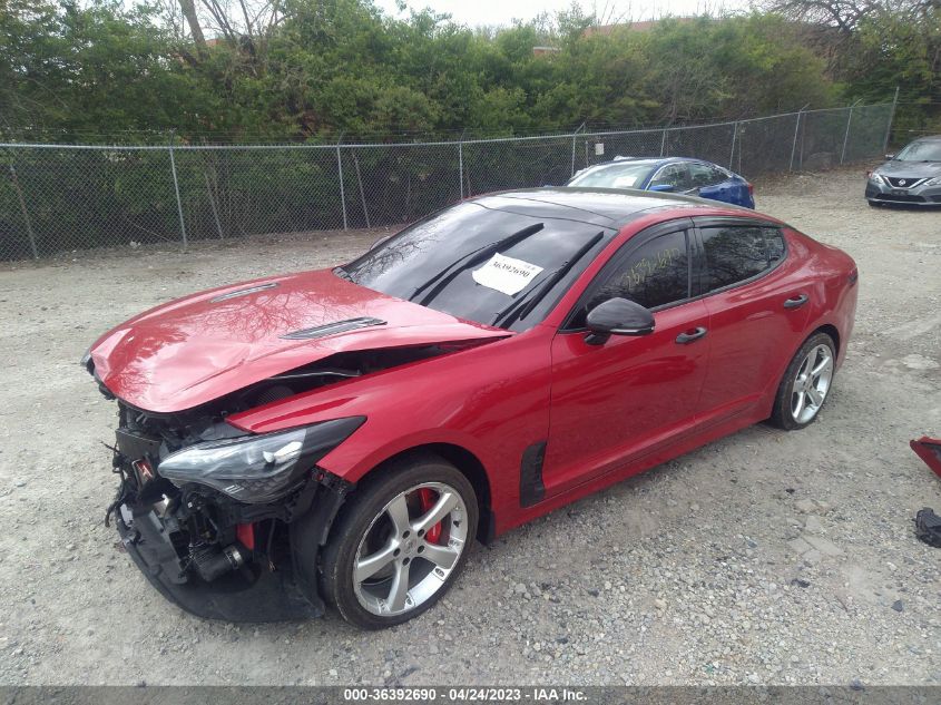 2019 KIA STINGER GT1 - KNAE45LC0K6054456