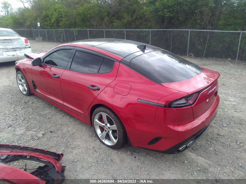2019 KIA STINGER GT1 - KNAE45LC0K6054456