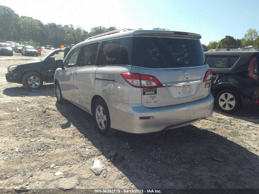 2016 NISSAN QUEST SV/S/PLATINUM/SL - JN8AE2KP5G9154483