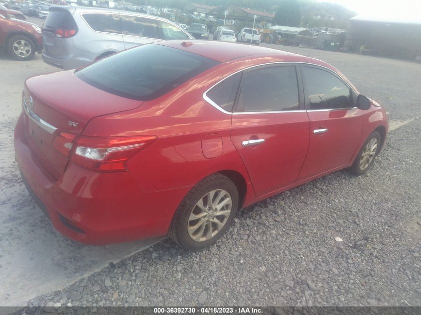 2018 NISSAN SENTRA SV - 3N1AB7AP0JL616663