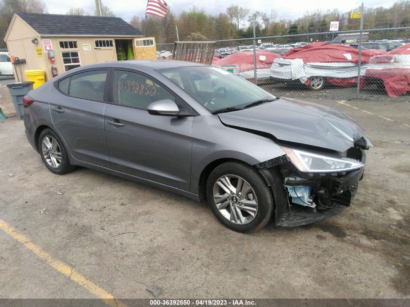 2019 HYUNDAI ELANTRA SEL - KMHD84LF2KU847756