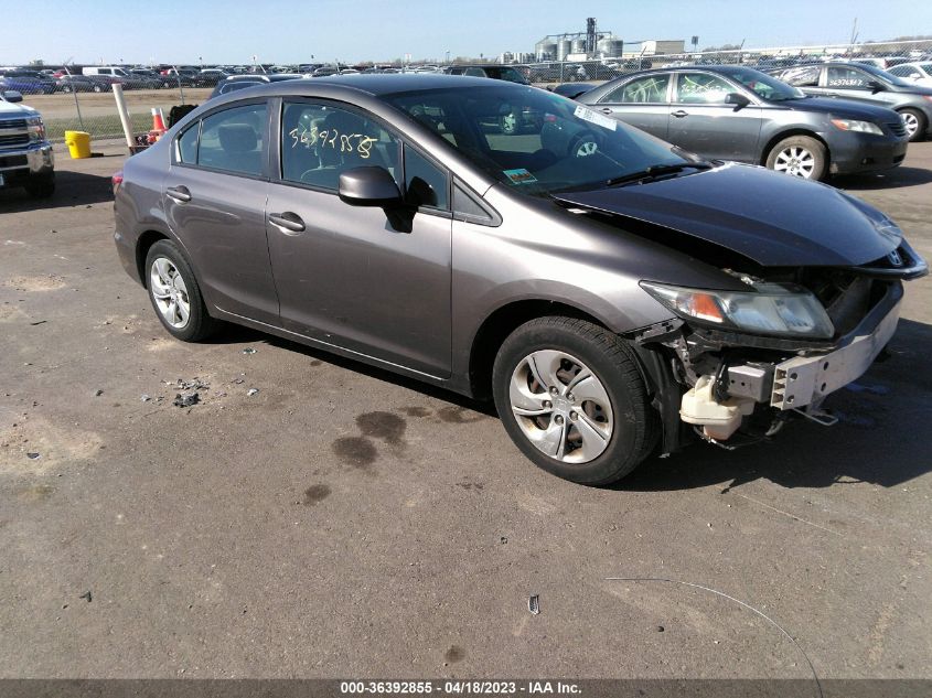 2013 HONDA CIVIC SDN LX - 19XFB2F50DE069318