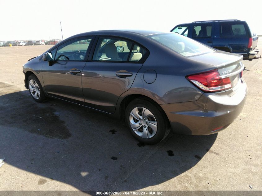 2013 HONDA CIVIC SDN LX - 19XFB2F50DE069318