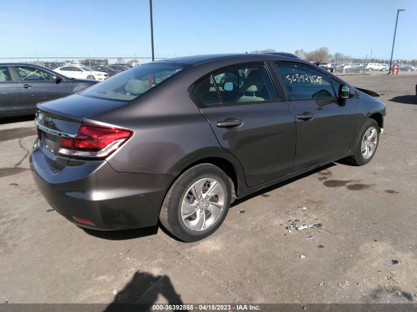 2013 HONDA CIVIC SDN LX - 19XFB2F50DE069318