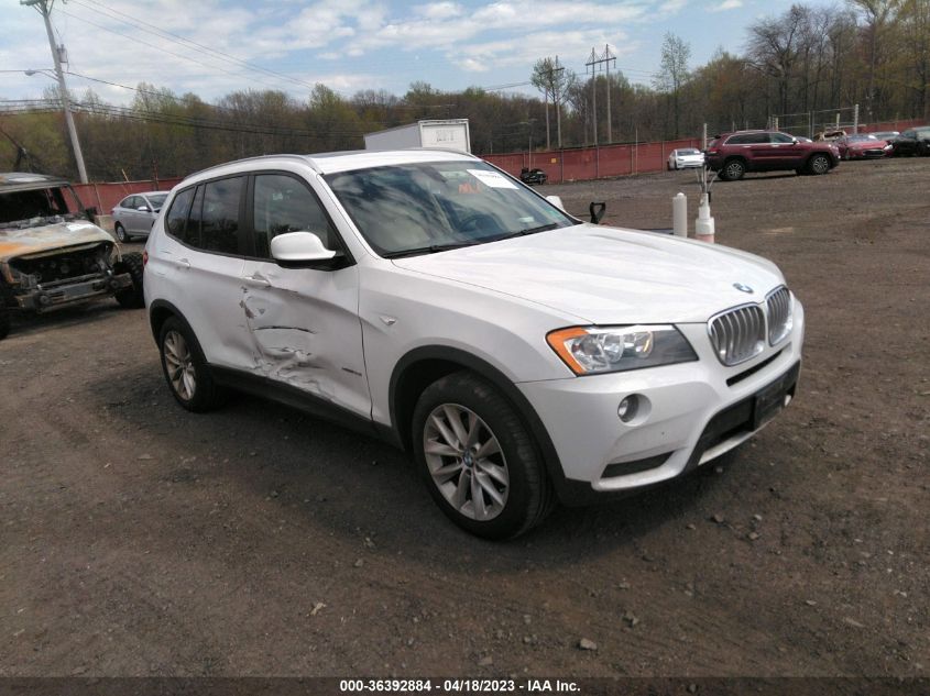 2013 BMW X3 XDRIVE28I - 5UXWX9C54D0D00603