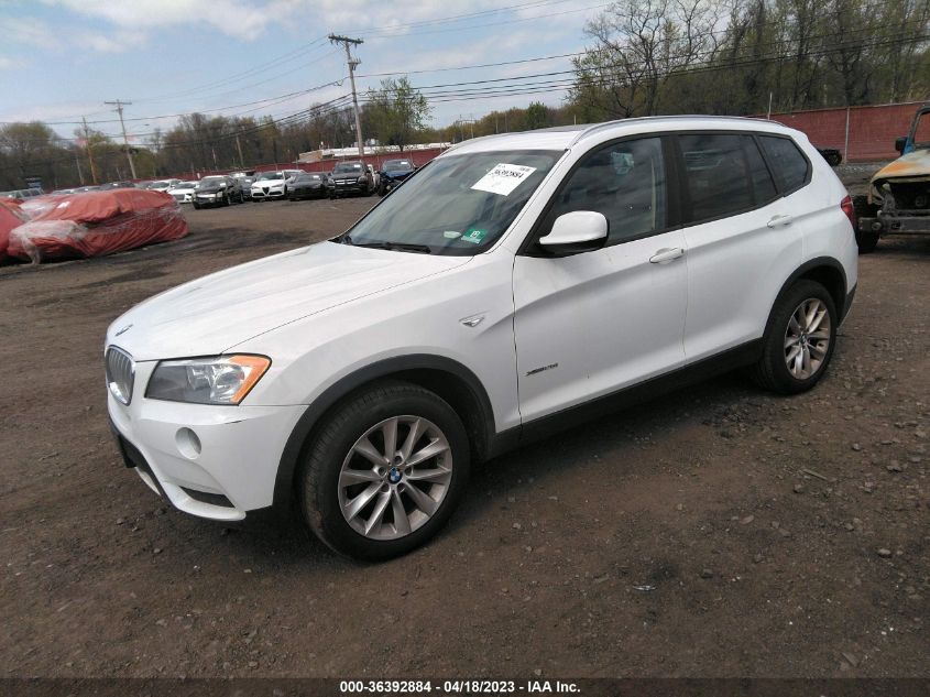 2013 BMW X3 XDRIVE28I - 5UXWX9C54D0D00603