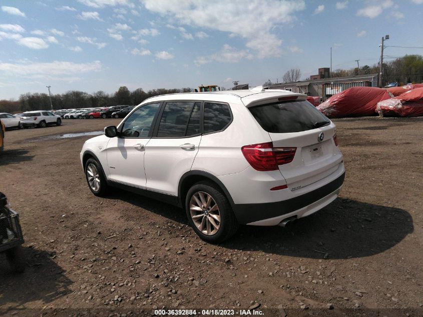 2013 BMW X3 XDRIVE28I - 5UXWX9C54D0D00603