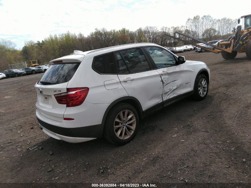 2013 BMW X3 XDRIVE28I - 5UXWX9C54D0D00603