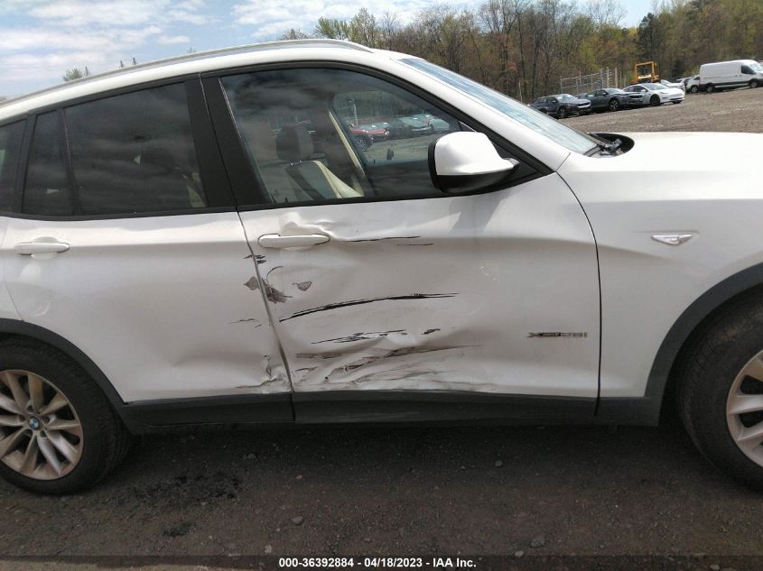 2013 BMW X3 XDRIVE28I - 5UXWX9C54D0D00603