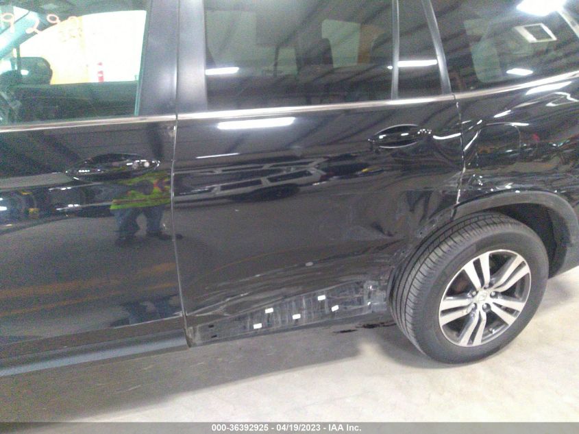 2016 HONDA PILOT EX-L - 5FNYF6H80GB055218