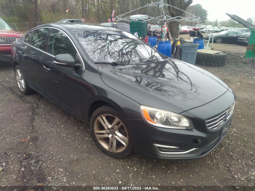 2015 VOLVO S60 T5 DRIVE-E PLATINUM - YV126MFD9F2318523