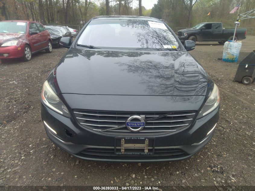 2015 VOLVO S60 T5 DRIVE-E PLATINUM - YV126MFD9F2318523