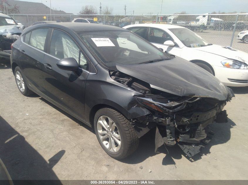 2019 CHEVROLET CRUZE LT - 3G1BE6SM5KS541255