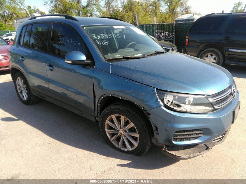 2017 VOLKSWAGEN TIGUAN - WVGBV7AX5HK054565