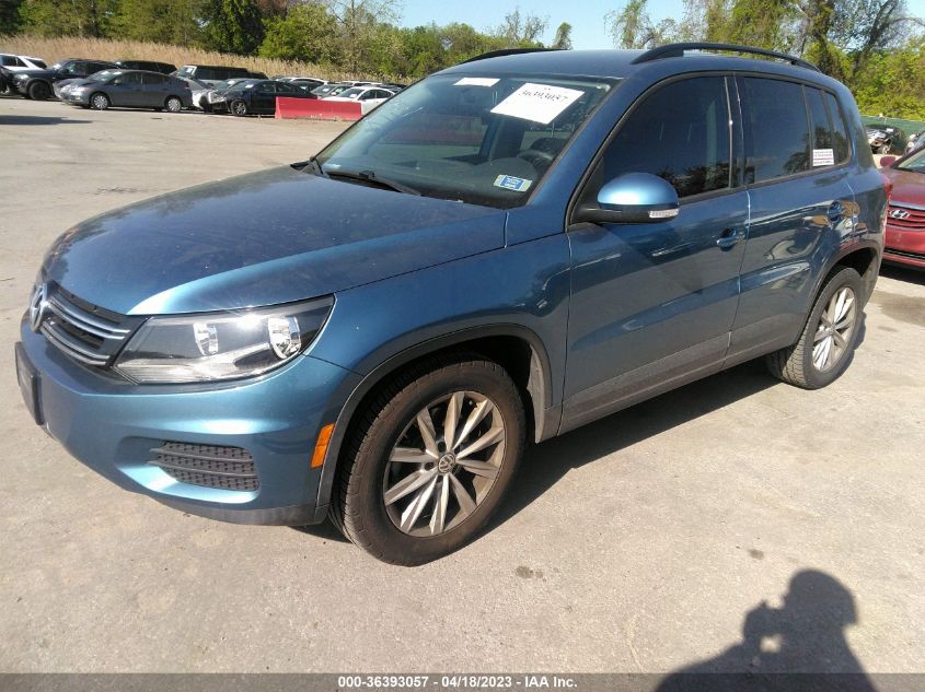 2017 VOLKSWAGEN TIGUAN - WVGBV7AX5HK054565