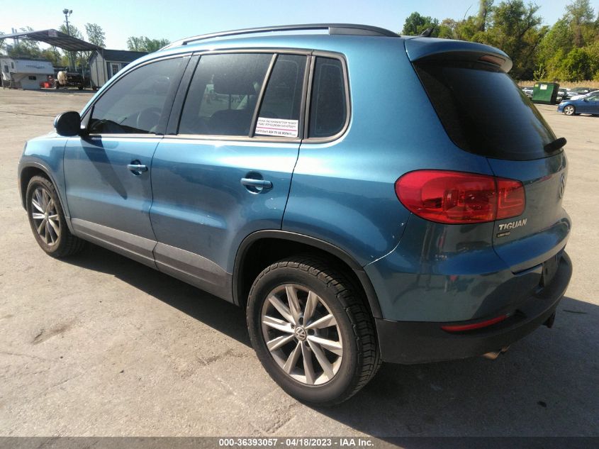 2017 VOLKSWAGEN TIGUAN - WVGBV7AX5HK054565