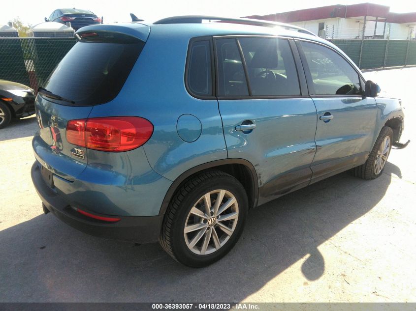 2017 VOLKSWAGEN TIGUAN - WVGBV7AX5HK054565