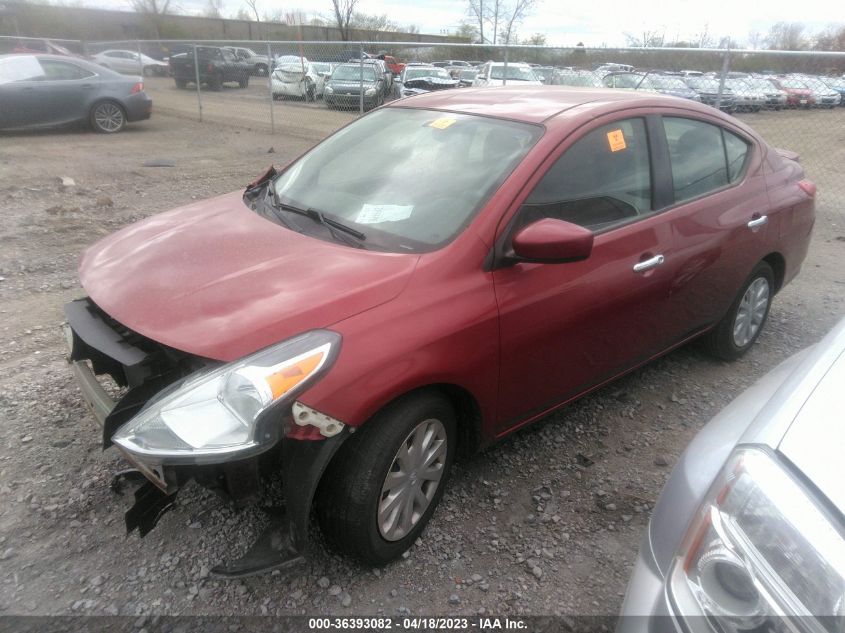 2017 NISSAN VERSA SEDAN SV - 3N1CN7AP1HL806742