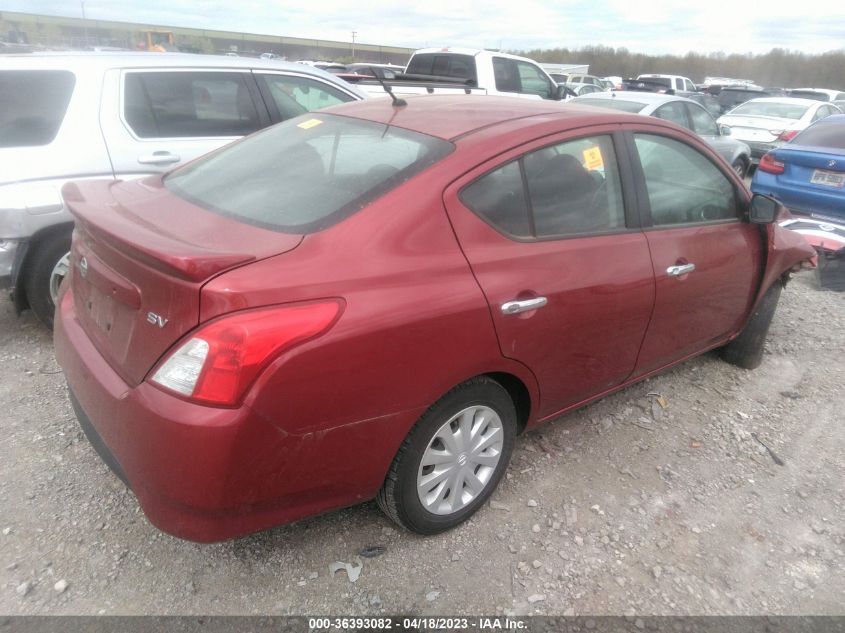 2017 NISSAN VERSA SEDAN SV - 3N1CN7AP1HL806742