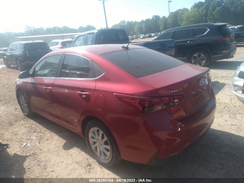 2022 HYUNDAI ACCENT SEL - 3KPC24A6XNE180412